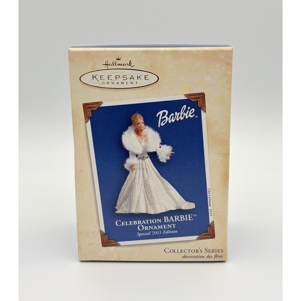 2003 Celebration Barbie Hallmark Keepsake Ornament Special Edition QX2459 New